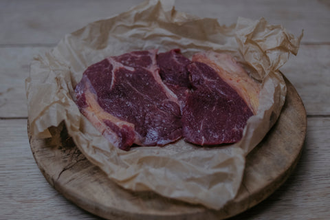 Galloway Beef Rump Steaks, Grass-Fed, Pasture-Raised