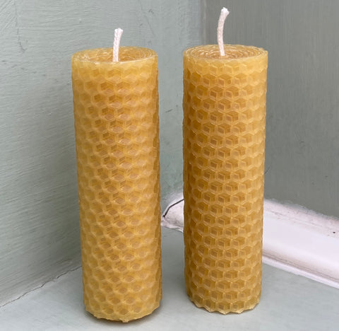 Beeswax Candles (Pair)